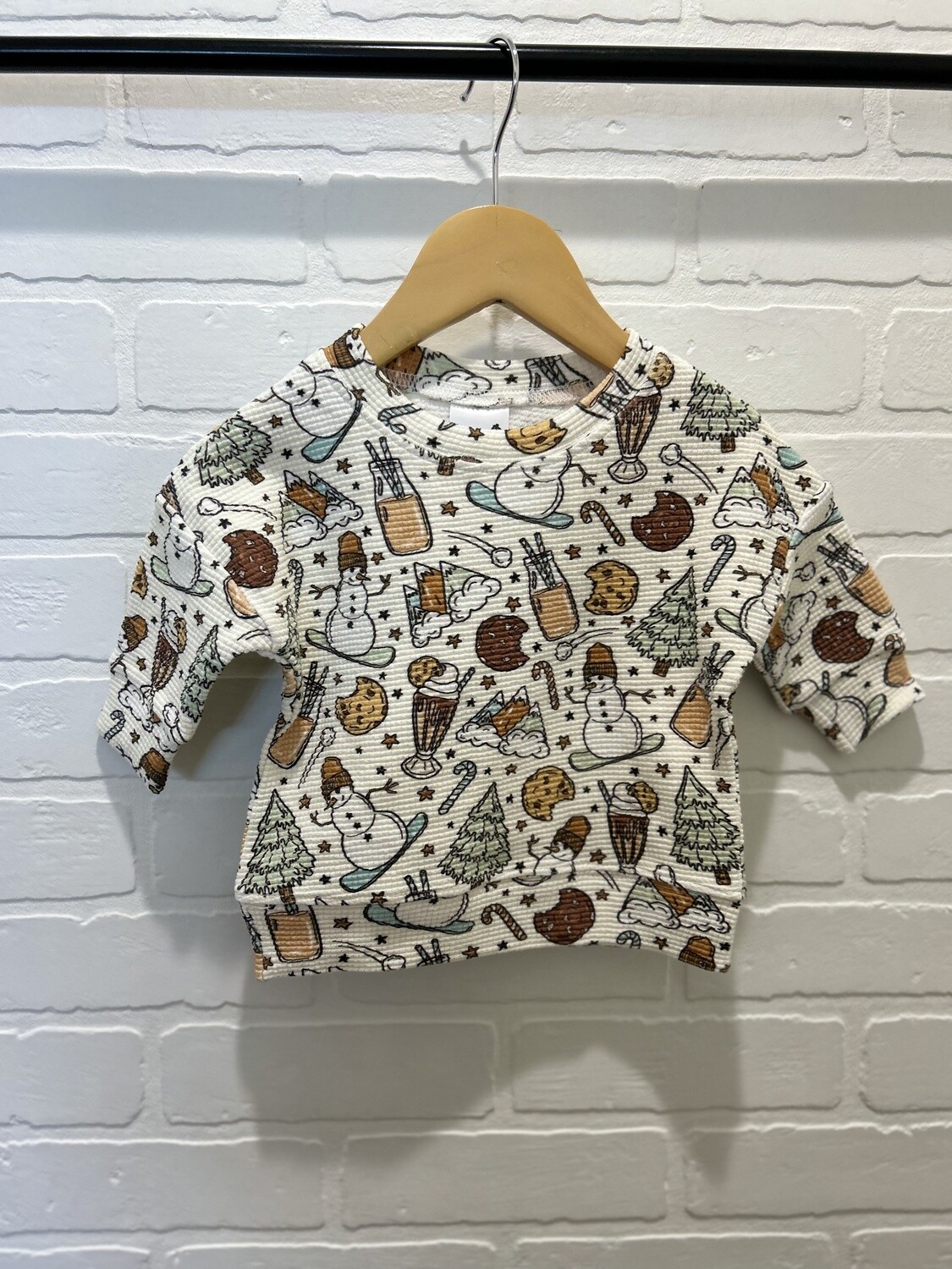 Waffle Crewneck
