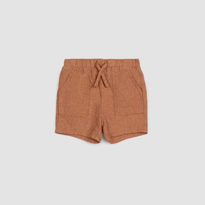 Linen Blend Shorts