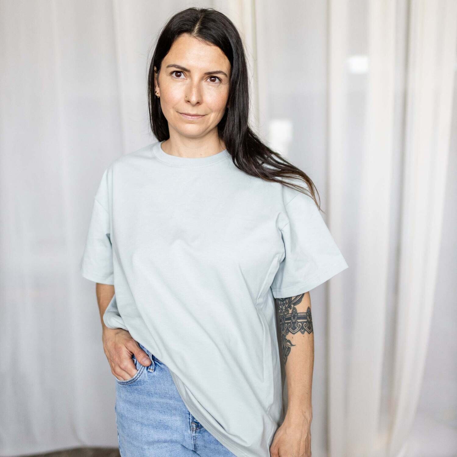 T-Shirt Lait It Be, Size: XL, Color: Sage