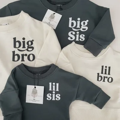 Sibling Crewneck - Grey