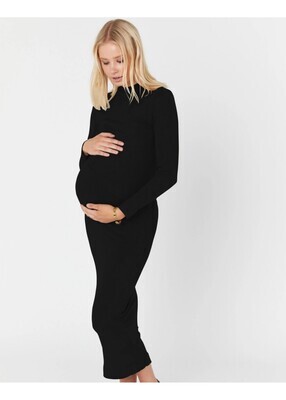Elke Rib Nursing Dress
