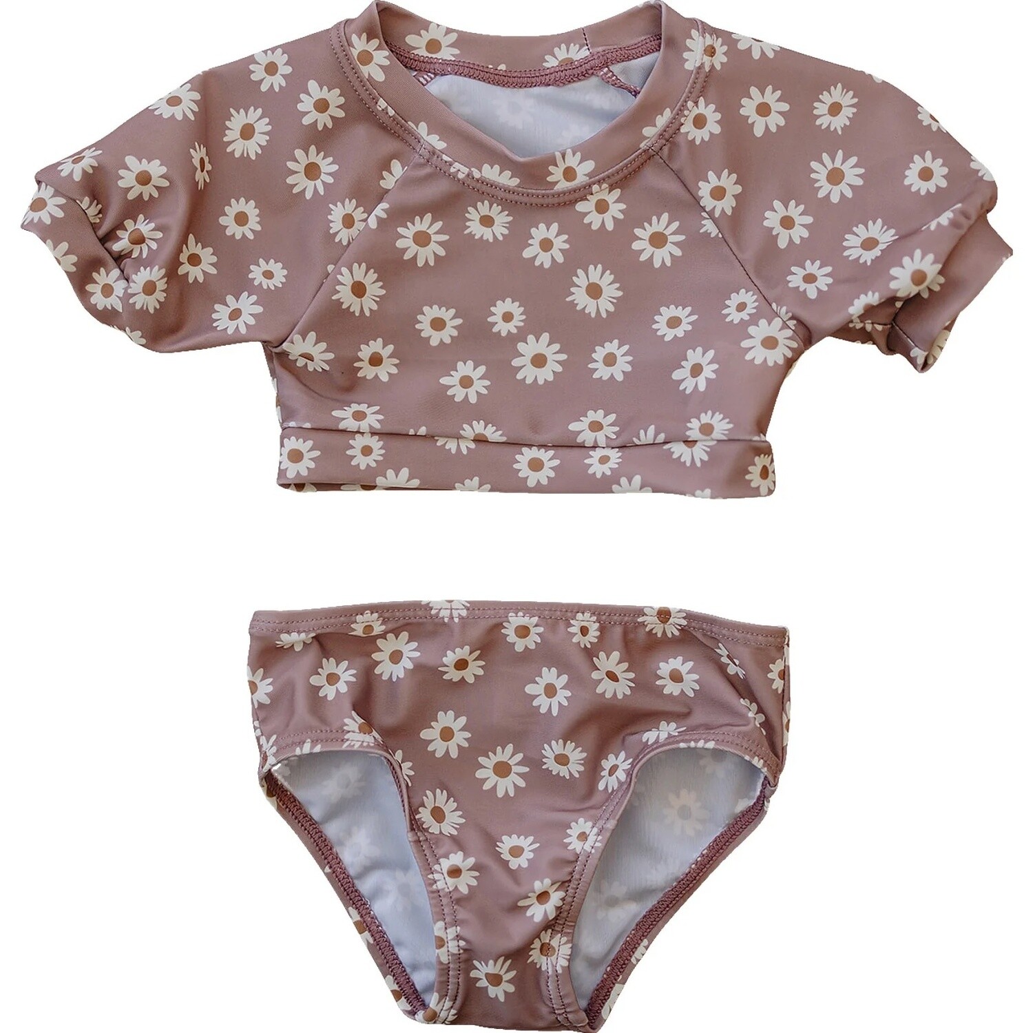 Short Sleeve Bikini Set