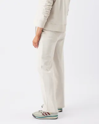 Terry Wide Leg Jogger