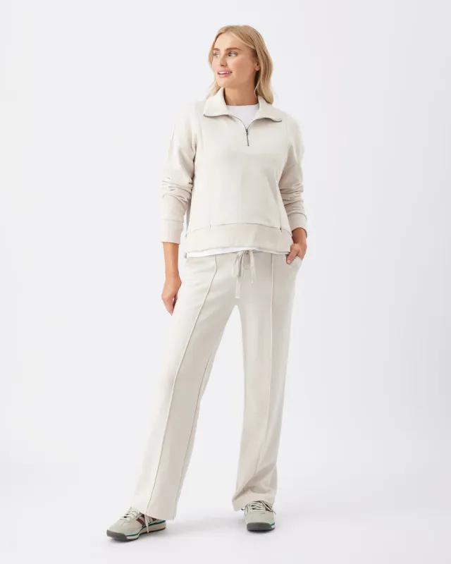 Terry Wide Leg Jogger