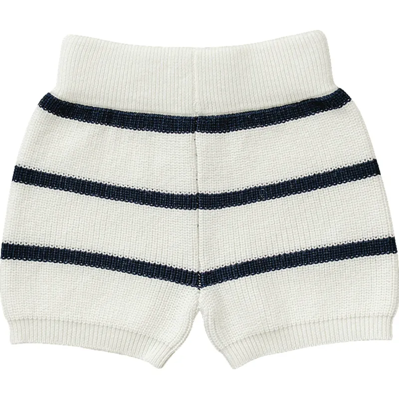Stripe Knit Shorts