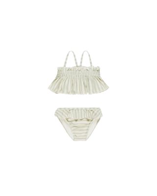Smocked Ruffle Bikini
