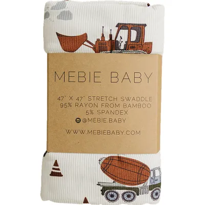Ribbed Bamboo Stretch Swaddle