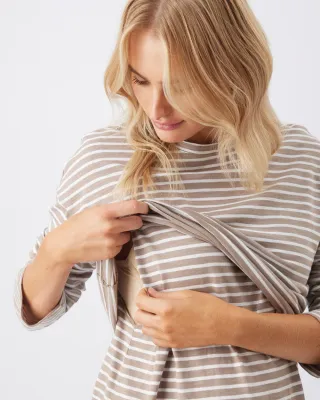 Claudette L/S Nursing Top