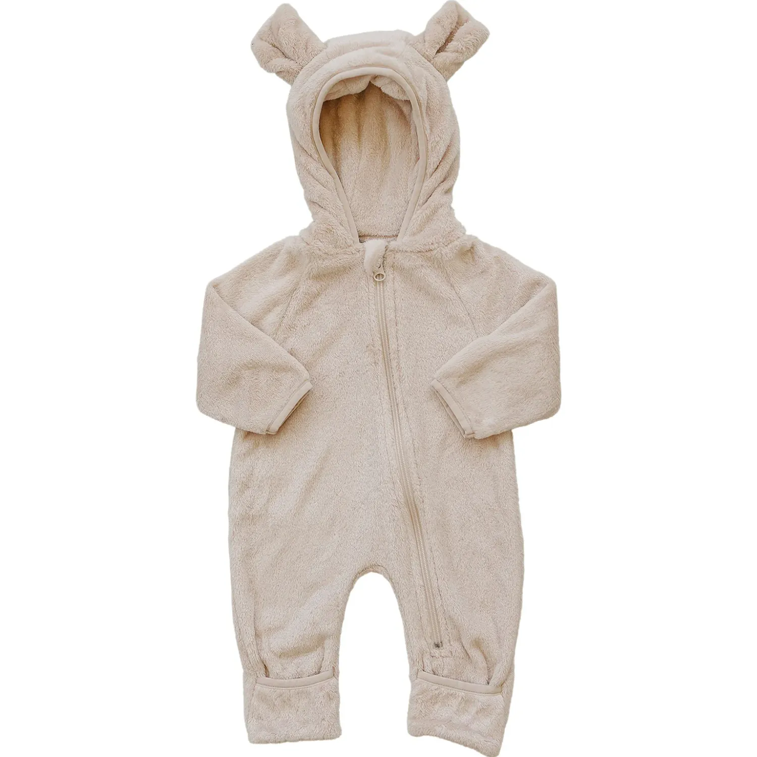 Fleece Hooded Zipper