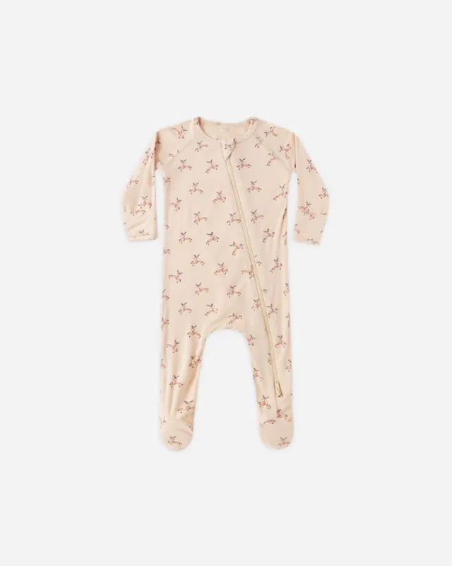 Bamboo Zip Footie