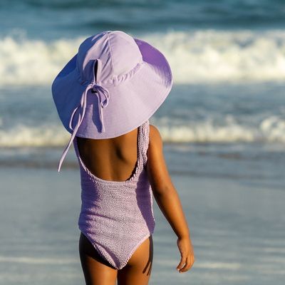Floppy Swim Hat - Lilac