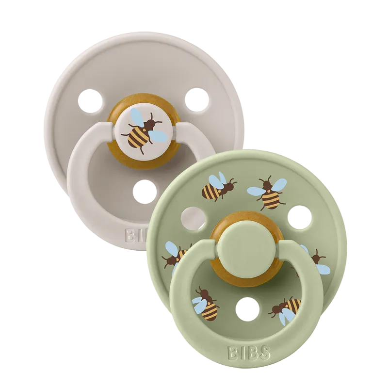 Bibs Pacifier (Round) - Bumblebee