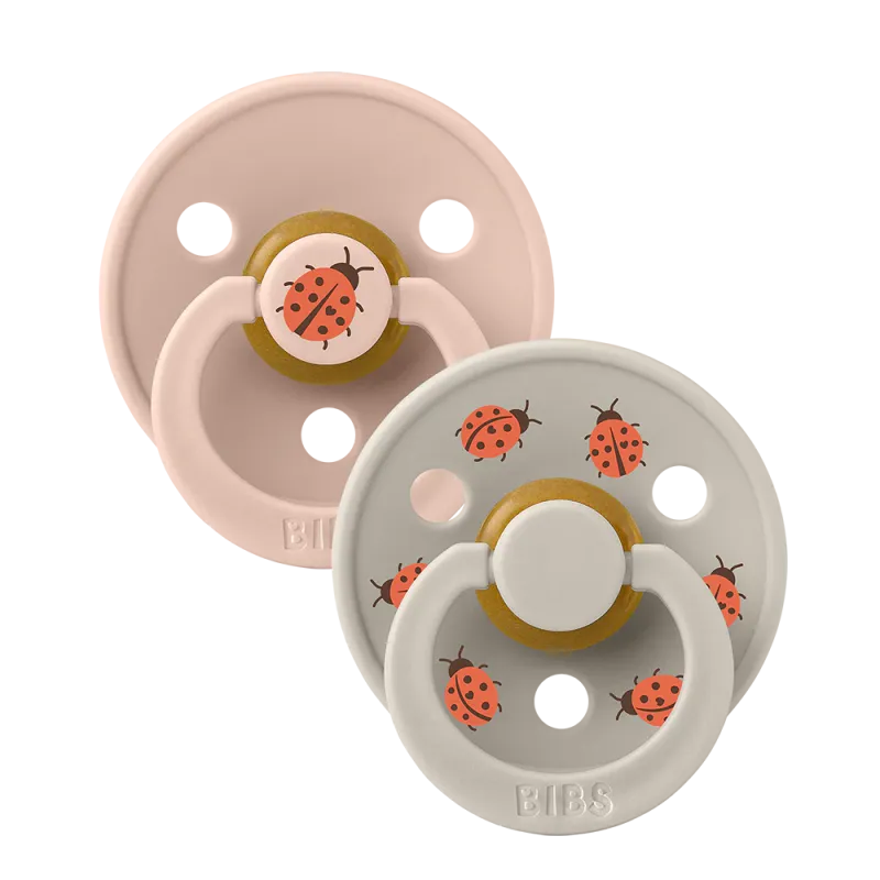 Bibs Pacifier (Round) - Ladybug