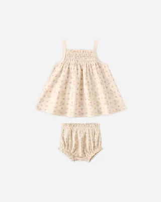 Smocked Tank + Bloomer Set