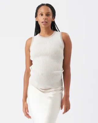 Zoe Rib Knit Nursing Tank