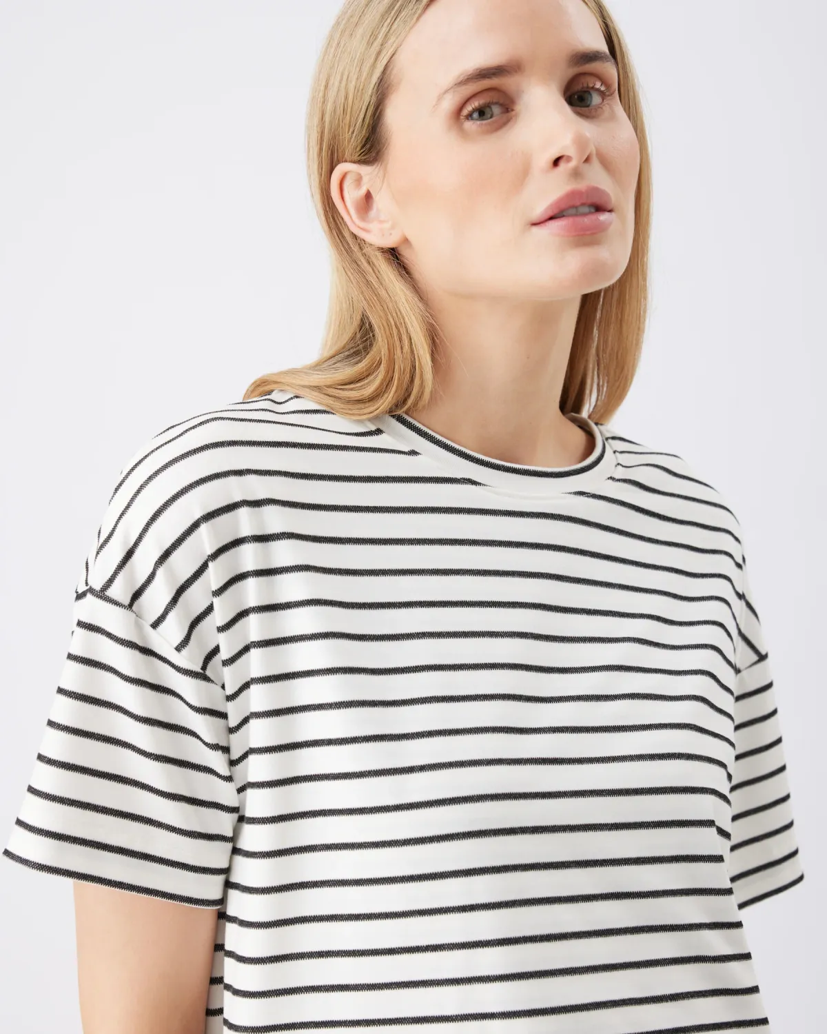 Jada Stripe Nursing Tee