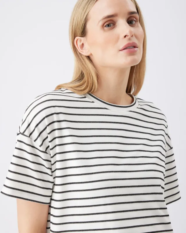 Jada Stripe Nursing Tee