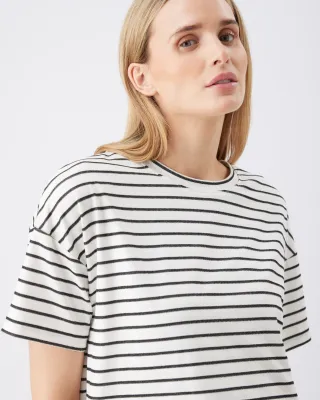 Jada Stripe Nursing Tee