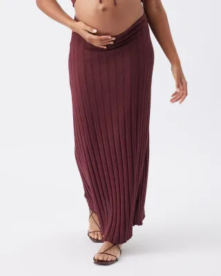 Charli Rib Knit Skirt