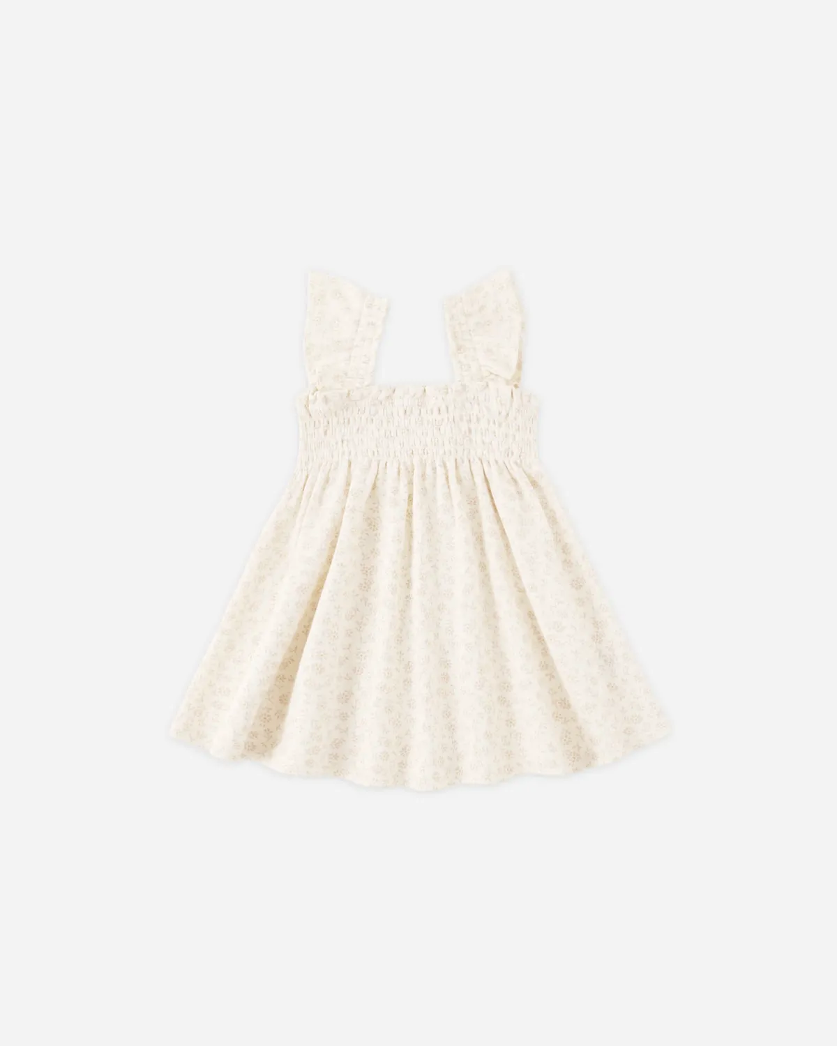 Smocked Jersey Dress