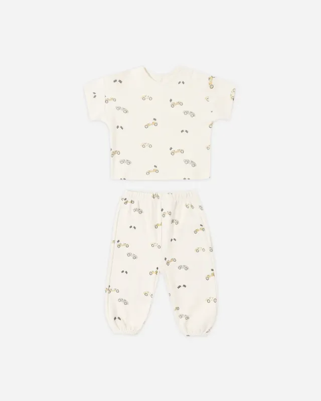 Jersey Tee + Pant Set