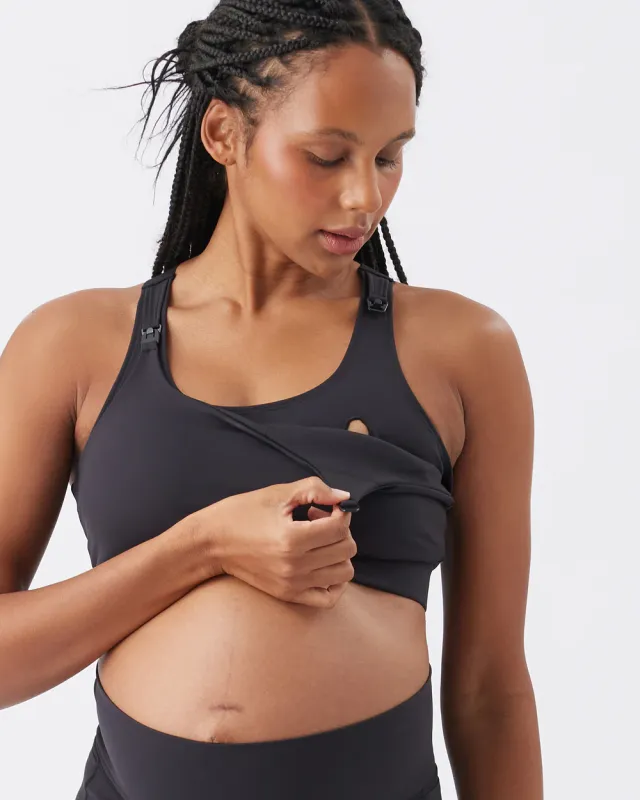 Tempo Nursing Crop Top