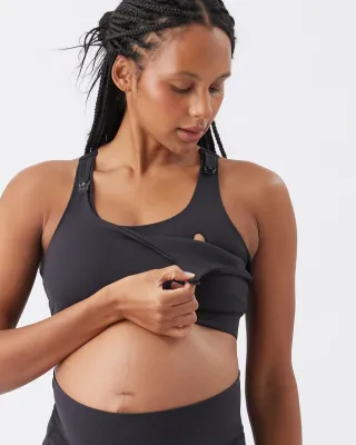 Tempo Nursing Crop Top