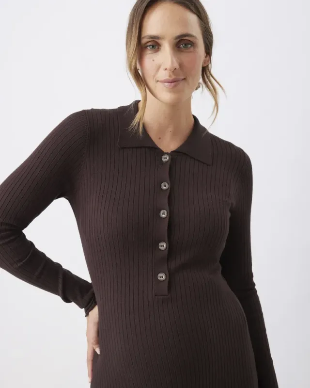 Hollie Polo Knit Dress