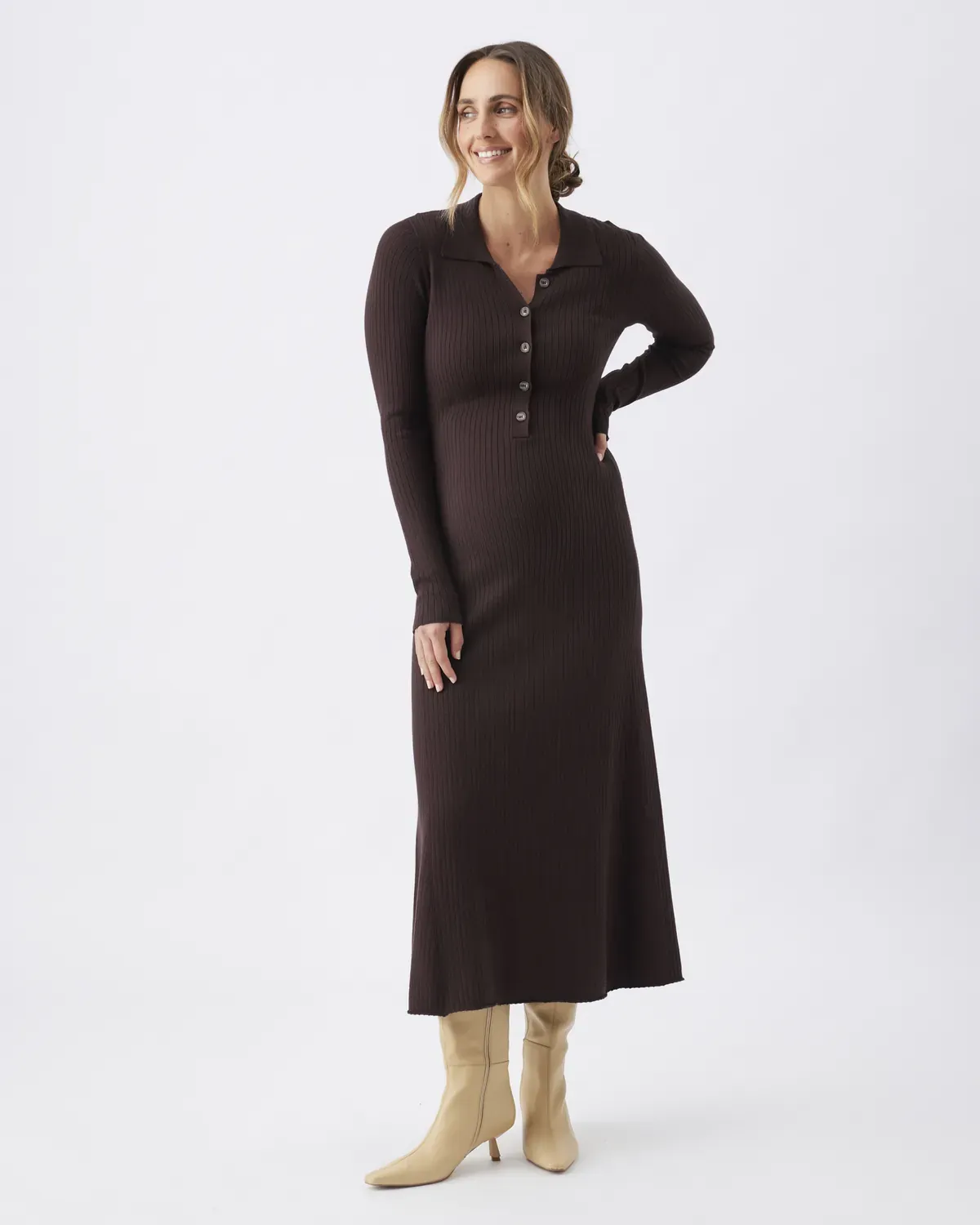 Hollie Polo Knit Dress