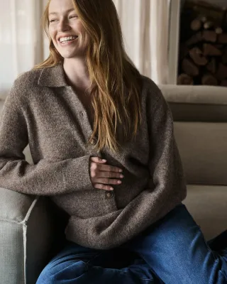 Brodie Collared Cardigan