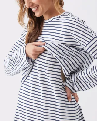 Claudette L/S Nursing Top