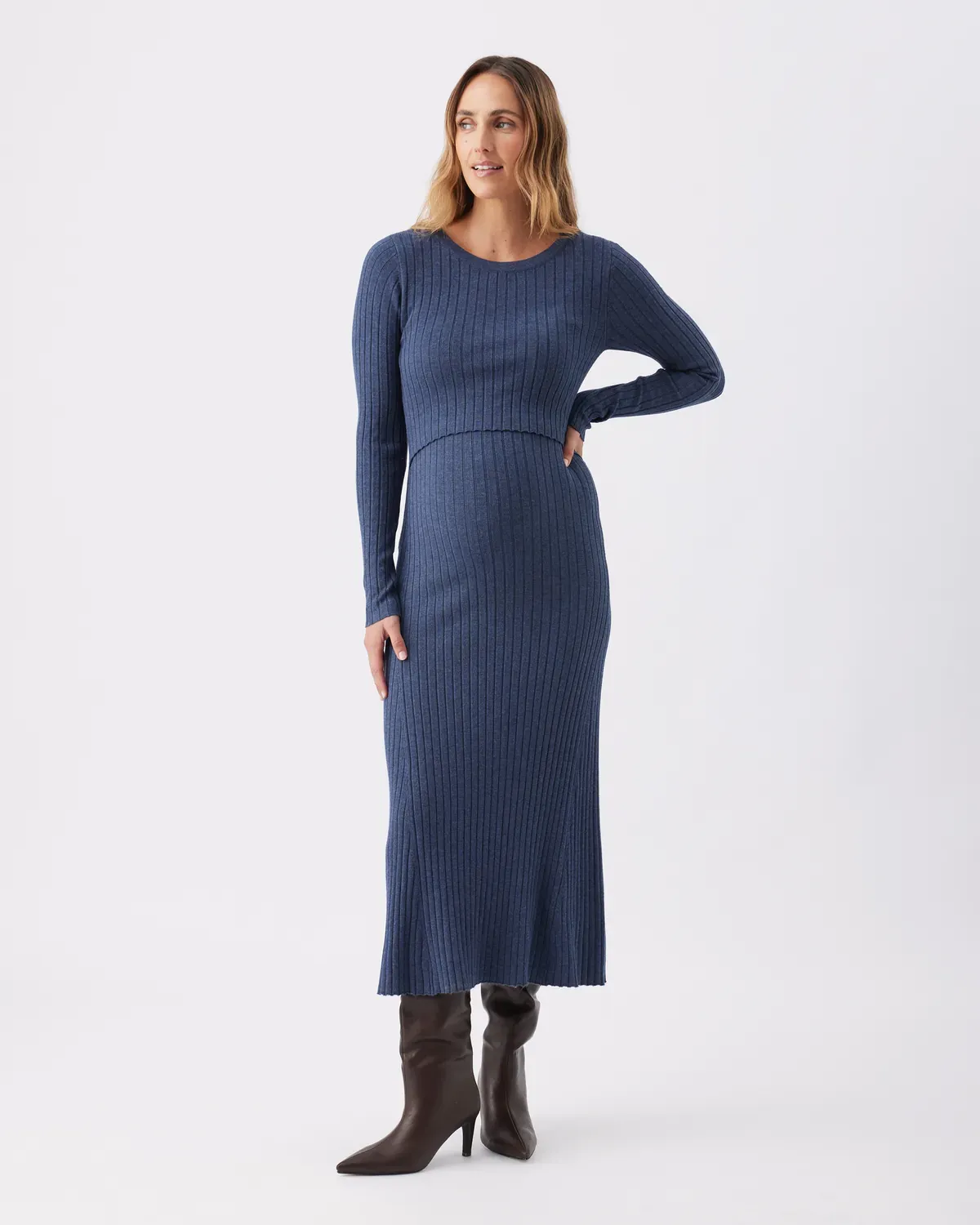 Eden Knit Nursing Dress