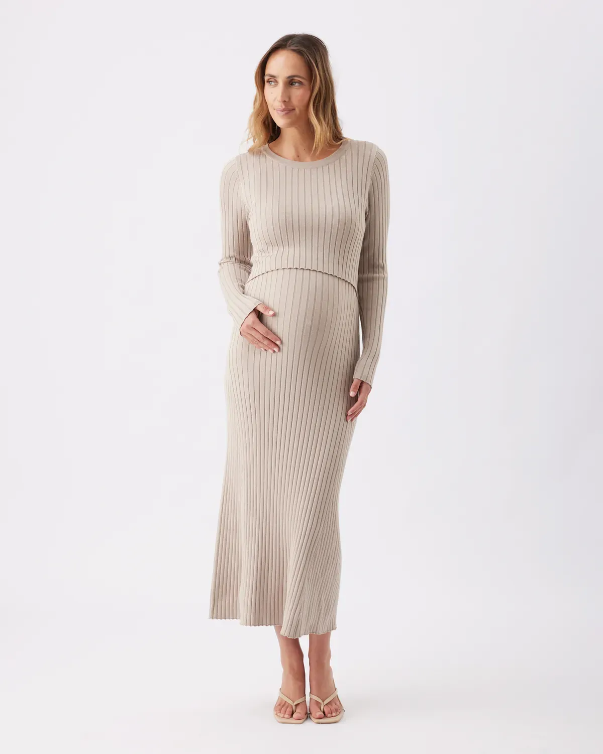 Eden Knit Nursing Dress