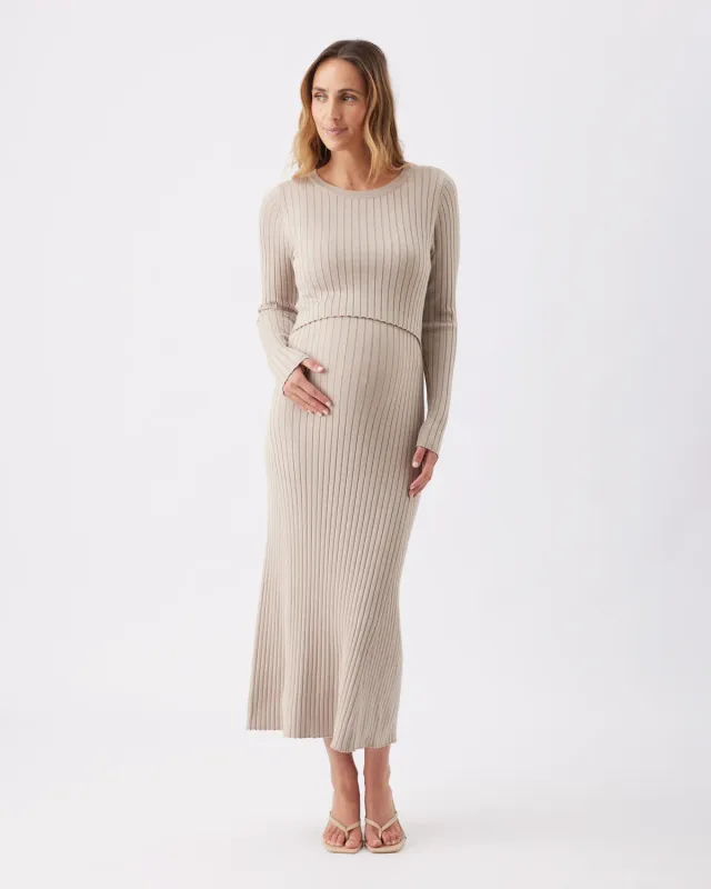 Eden Knit Nursing Dress