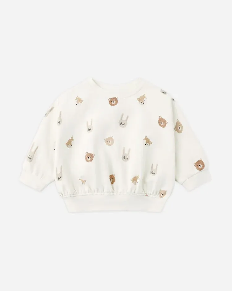 Relaxed Fleece Sweatshirt