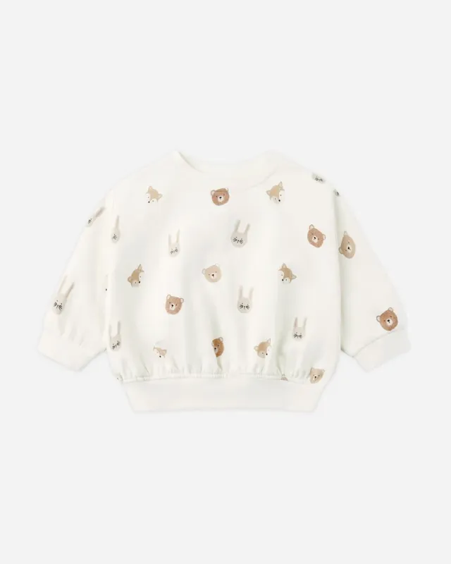 Relaxed Fleece Sweatshirt