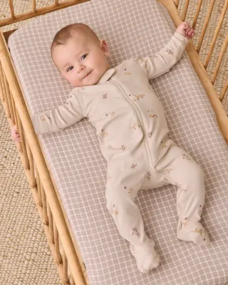 Zip Long Sleeve Sleeper Footie