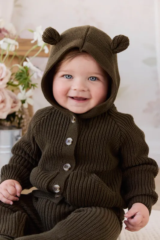 Bear Cardigan