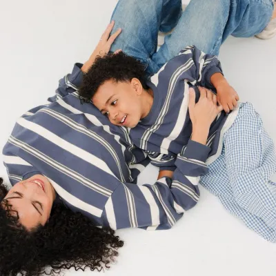 Striped Crewneck