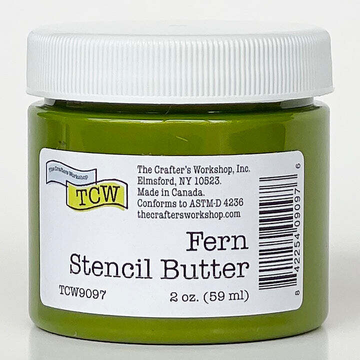 TCW Fern Stencil Butter