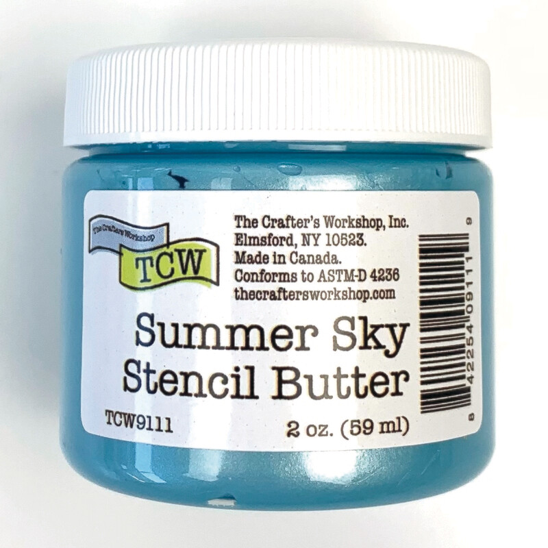 TCW Summer Sky Stencil Butter