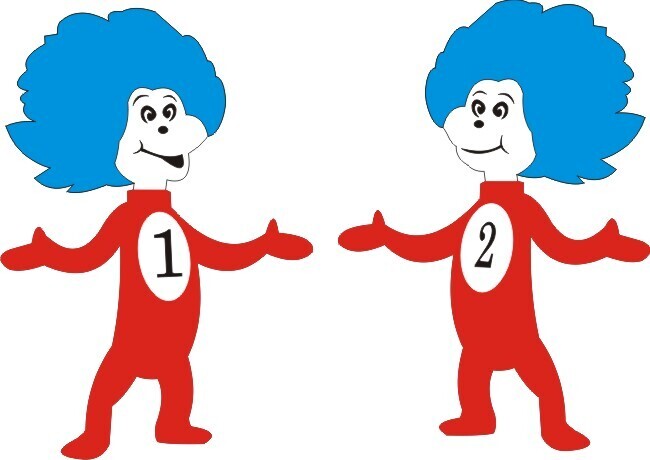 PP Thing 1 and Thing 2