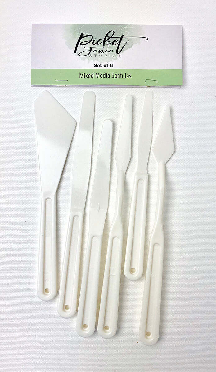 PF Mixed Media Spatulas (6)