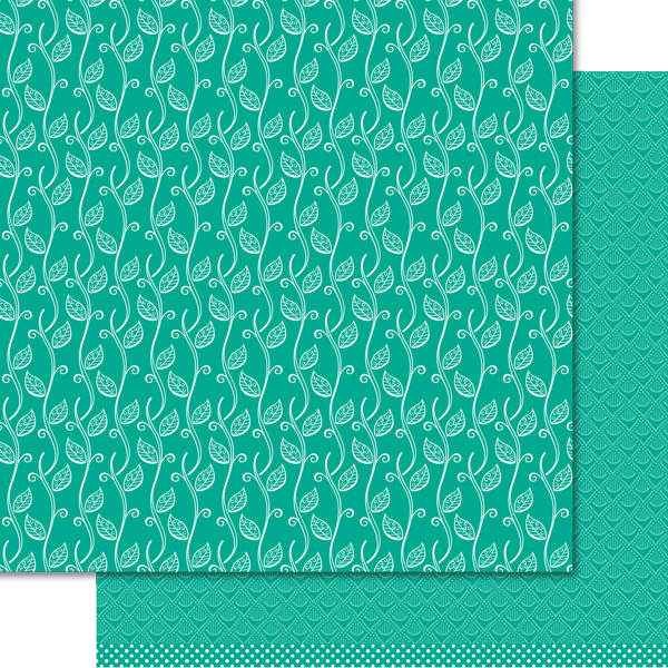 D2B Doodles Paradise 12x12 Patterned Paper Individual Sheets