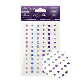 EC Diamond Sparkles Glitter Gemstones Purple Sparkles