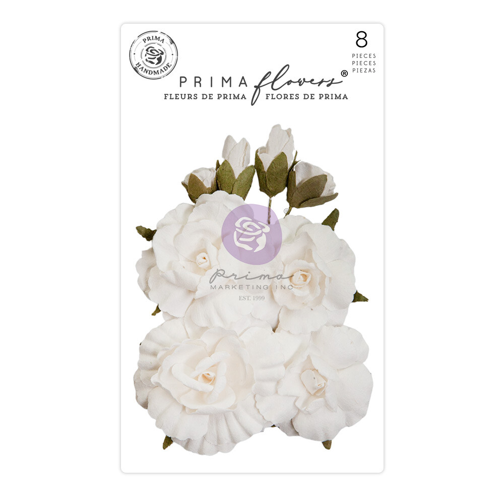 PM Sharon Ziv Flowers – Lily White – 8 pcs