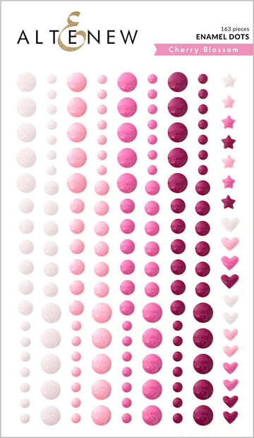 ATW Cherry Blossom Enamel Dots
