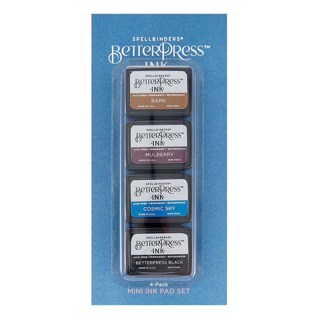 SB Regal Tones BetterPress Ink Mini Set- 4 Pack