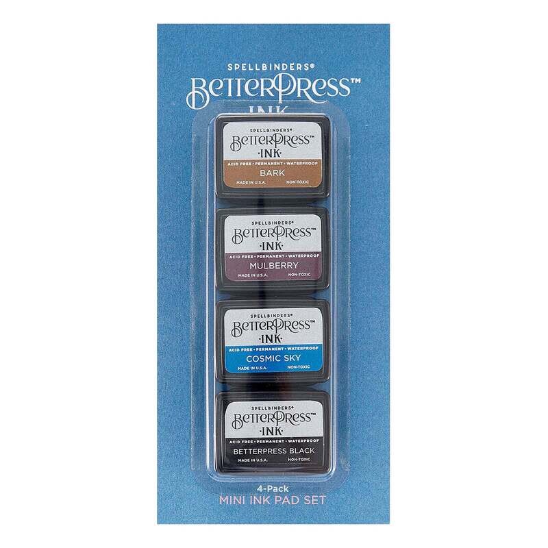 SB Regal Tones BetterPress Ink Mini Set- 4 Pack