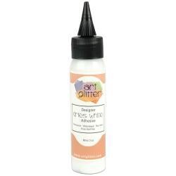 N Art Institute Glitter Designer Dries White Adhesive 2oz